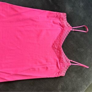 The Limited Fuchsia Lace Cami